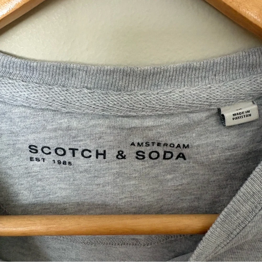 Scotch & Soda Light Gray Short Sleeve Tee - Picture 3 of 5